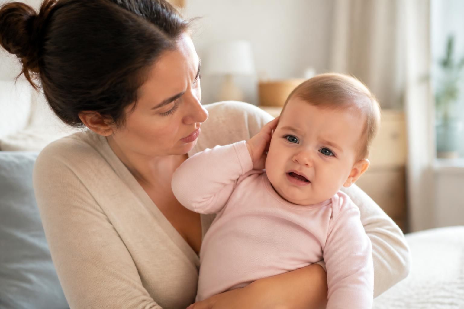 découvrez les symptômes de l'otite chez le bébé pour mieux détecter cette infection et protéger la santé de votre enfant. conseils pratiques pour parents attentifs.